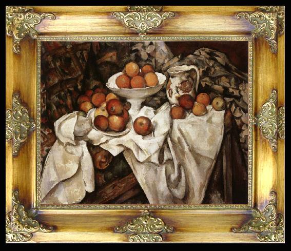 framed  Paul Gauguin Still Life with Apples and Oranges, Ta039